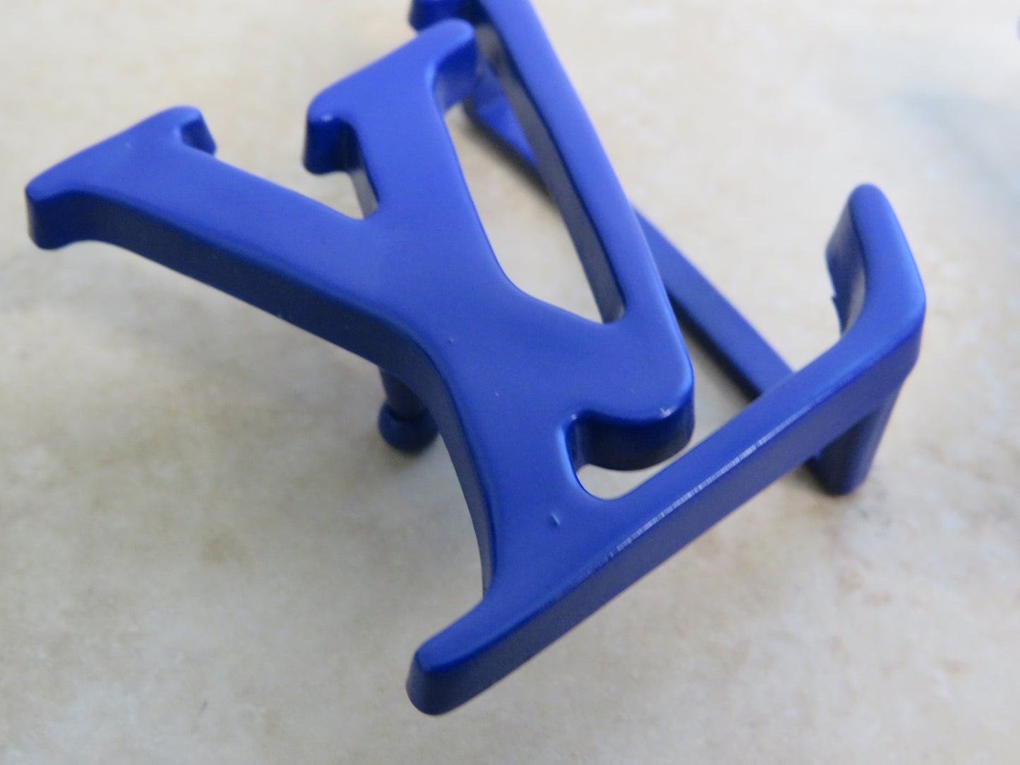 Bundle Of 2 LV Colorful Mini Belt Buckles!