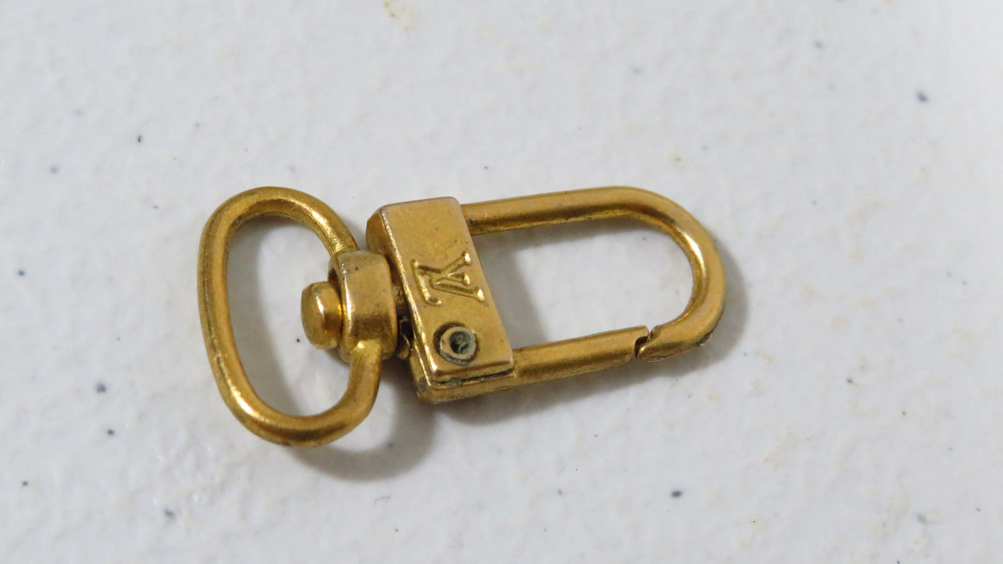 Mini Louis Vuitton Swivel Clasp For Handbag Charms Or Straps!