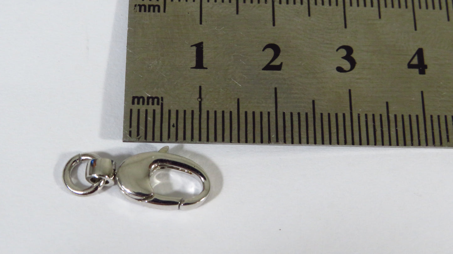 Upcycled Gucci Engraved Sterling Lobster Clasp Part For Jewelry Necklace Repair Replace!