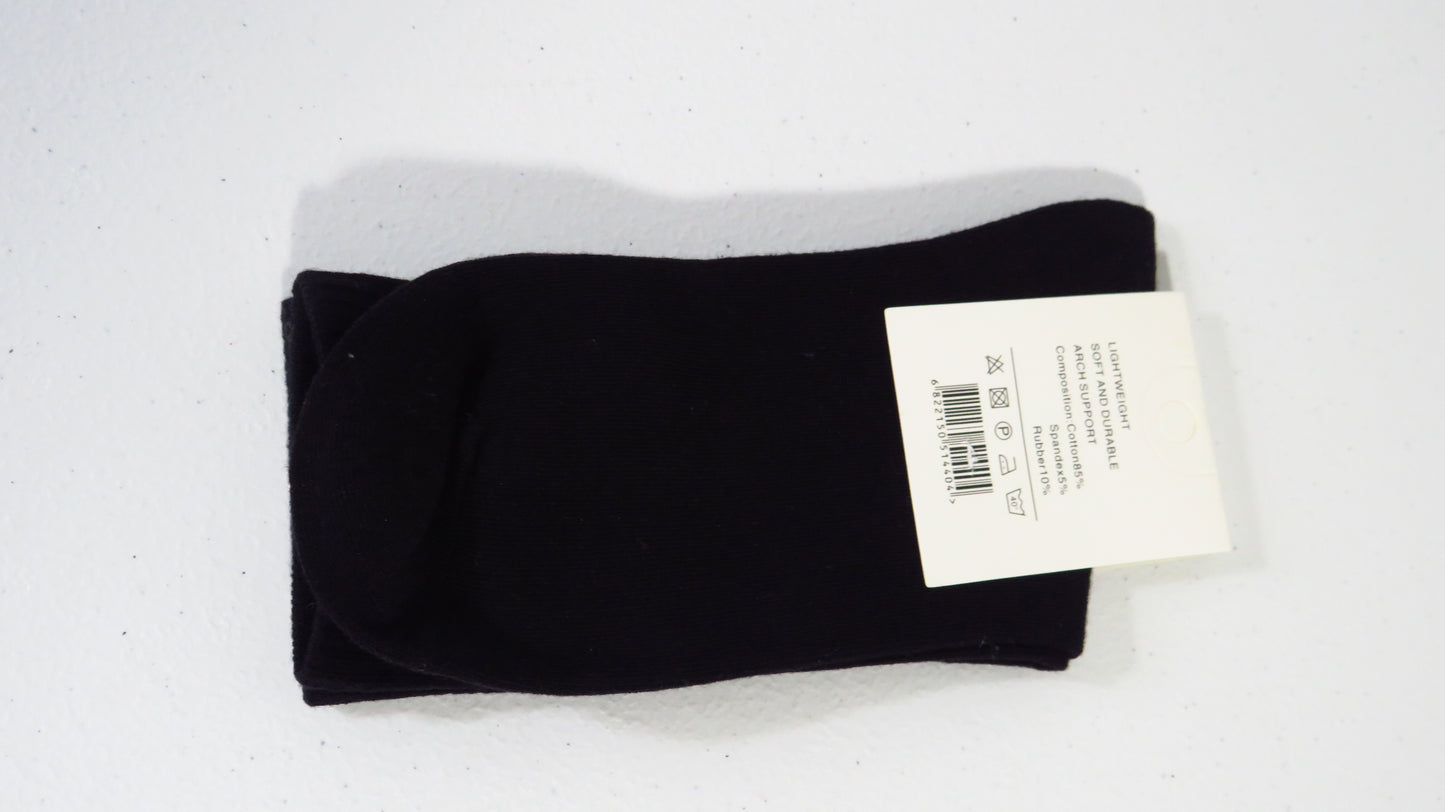 Gucci The North Face Women's Black Ribbed Knit Crew Socks New!