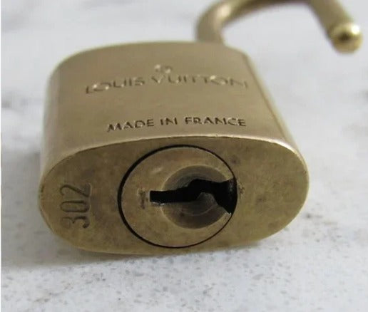 Louis Vuitton Padlock And Key #302 Handbag Charm!