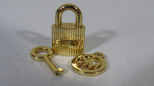 Bundle of 3 Michael Kors Key Padlock Charms!