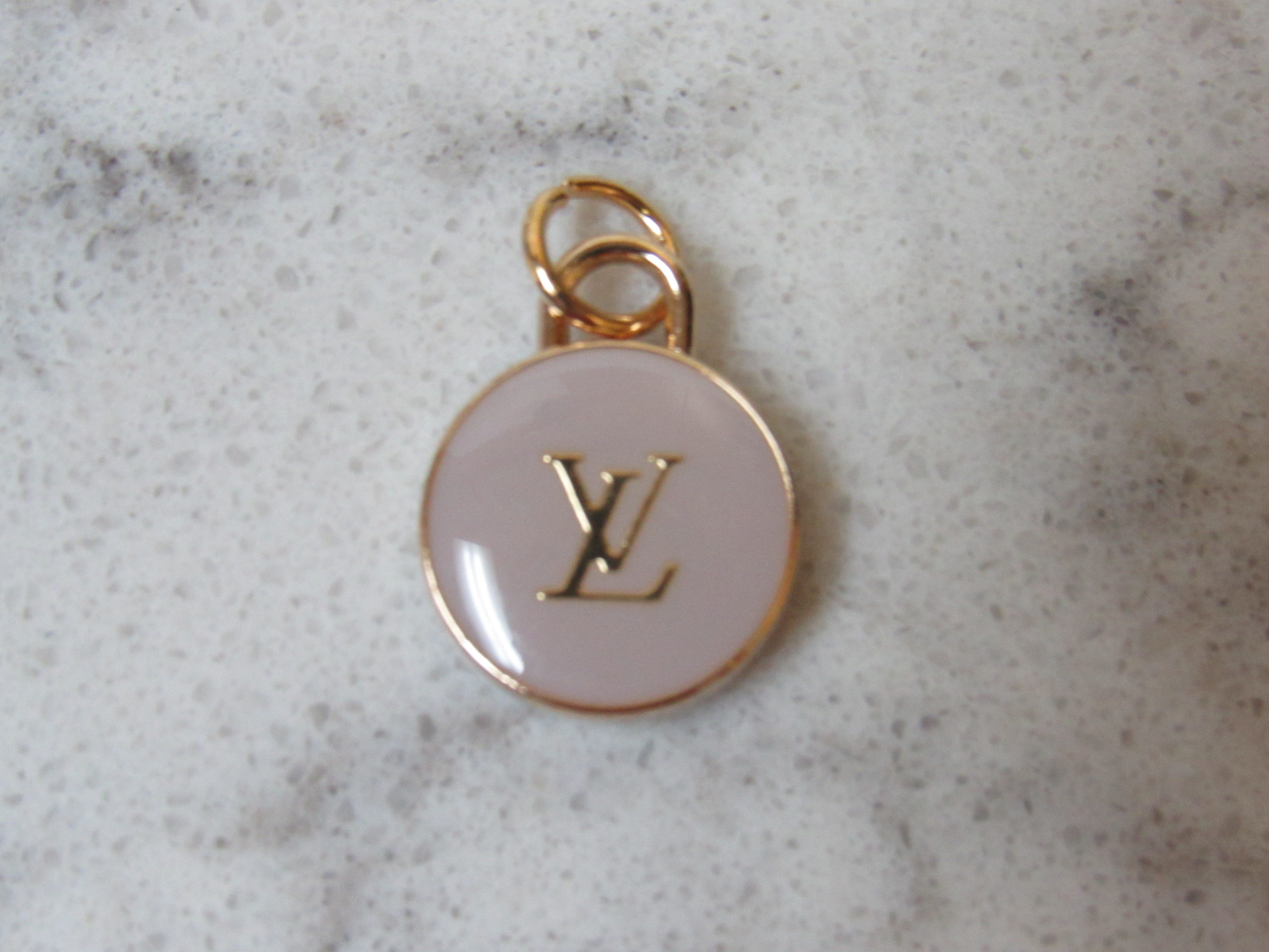 AUTHENTIC* Louis Vuitton 17mm Zipper Pull Charm