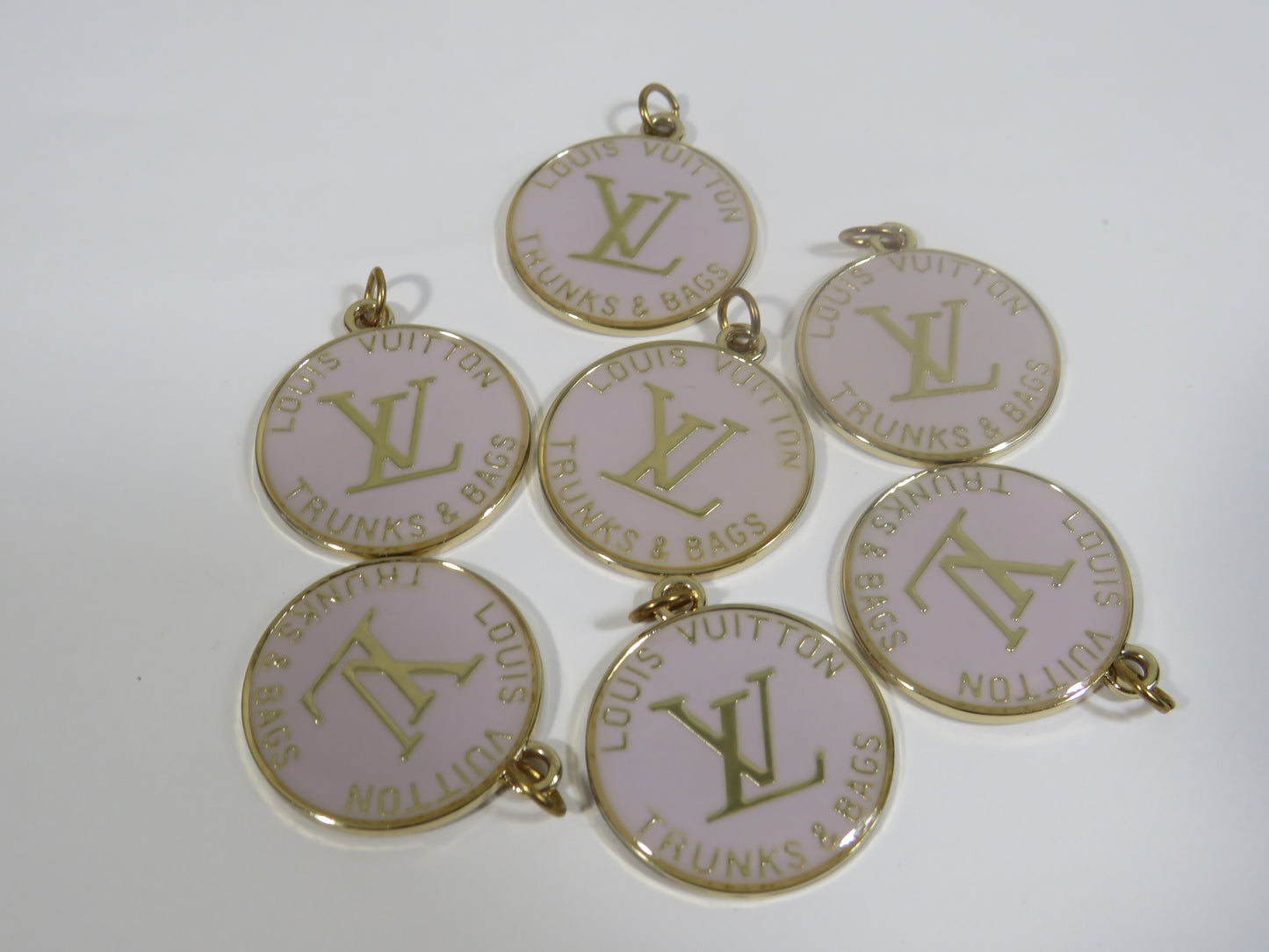 Scratch And Dent Louis Vuitton Bundle Of 7 Trunks And Bags Charms With Light Use!