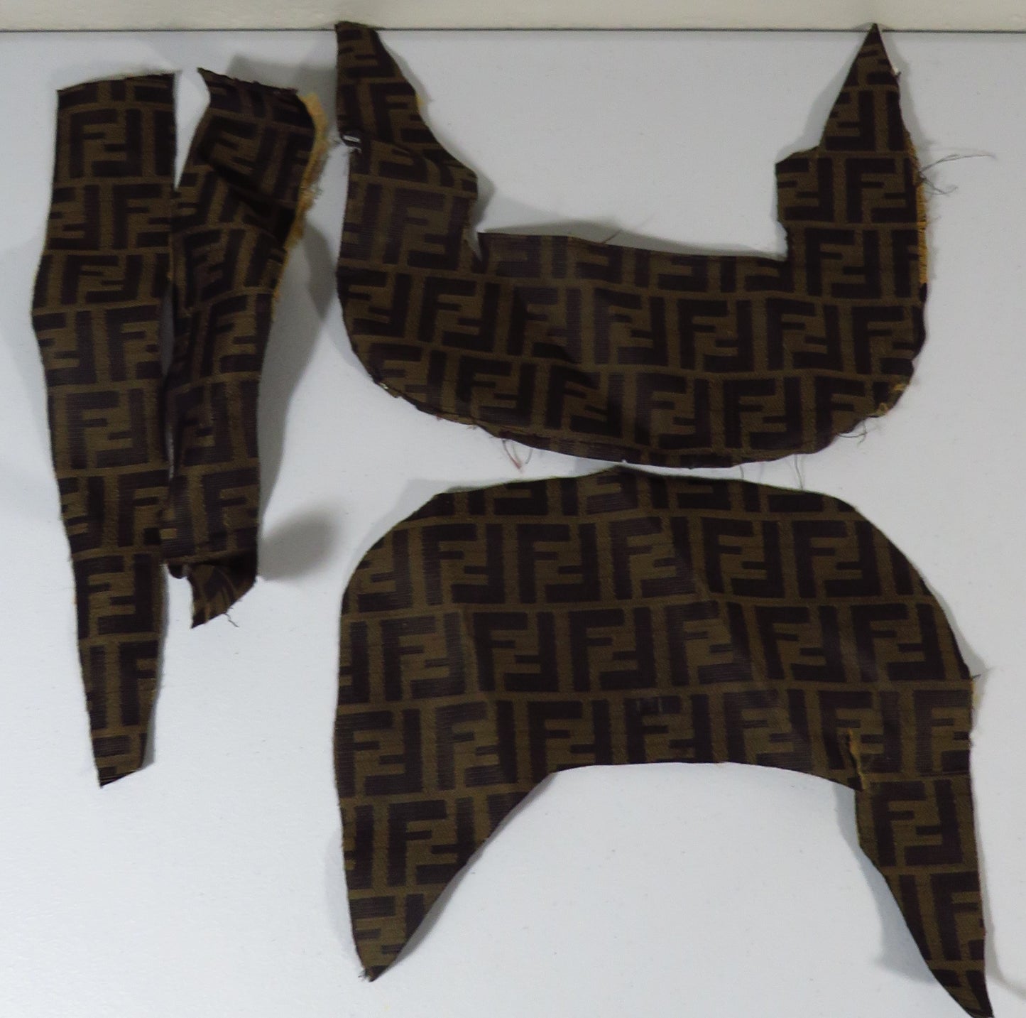 Fendi Handbag Fabric Skin Canvas Upcycle For Repair DIY Projects!