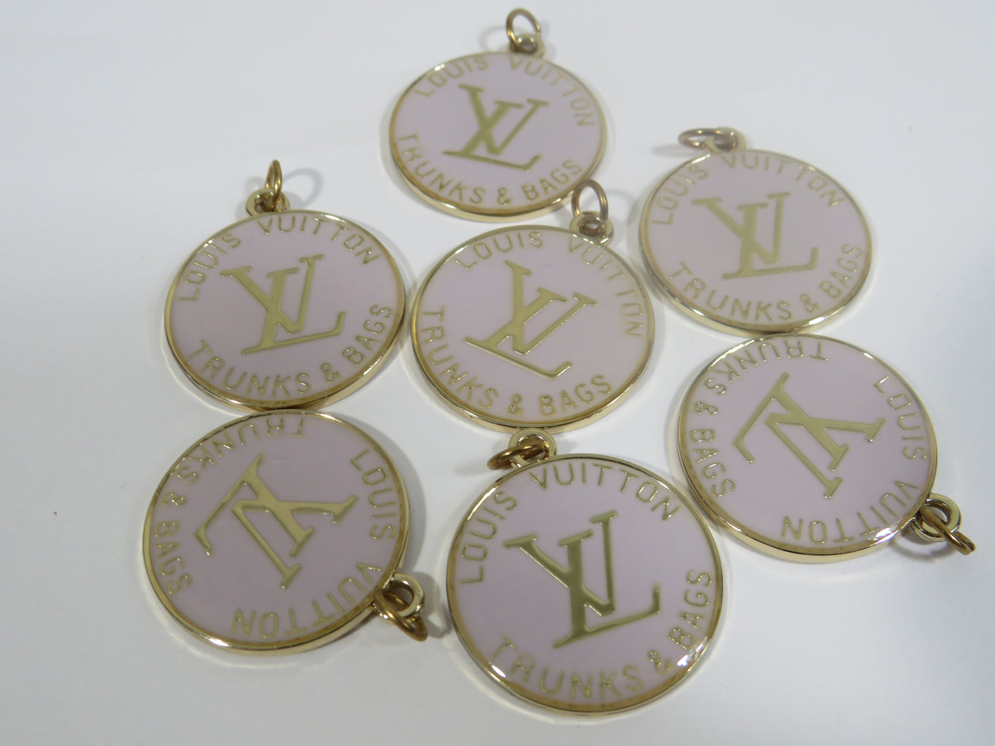 Scratch And Dent Louis Vuitton Bundle Of 7 Trunks And Bags Charms With Light Use!