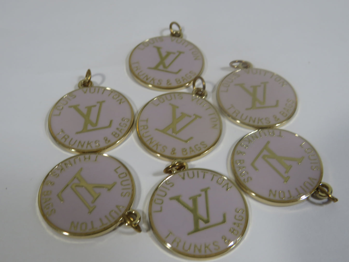 Scratch And Dent Louis Vuitton Bundle Of 7 Trunks And Bags Charms With Light Use!
