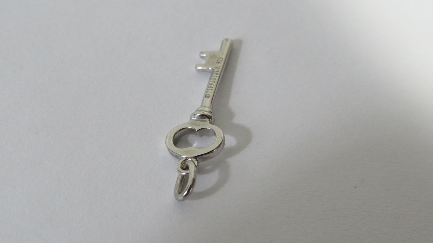 Tiffany & Co. Tiny Sterling Key Charm!