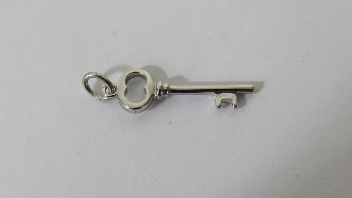 Tiffany & Co. Tiny Sterling Key Charm!
