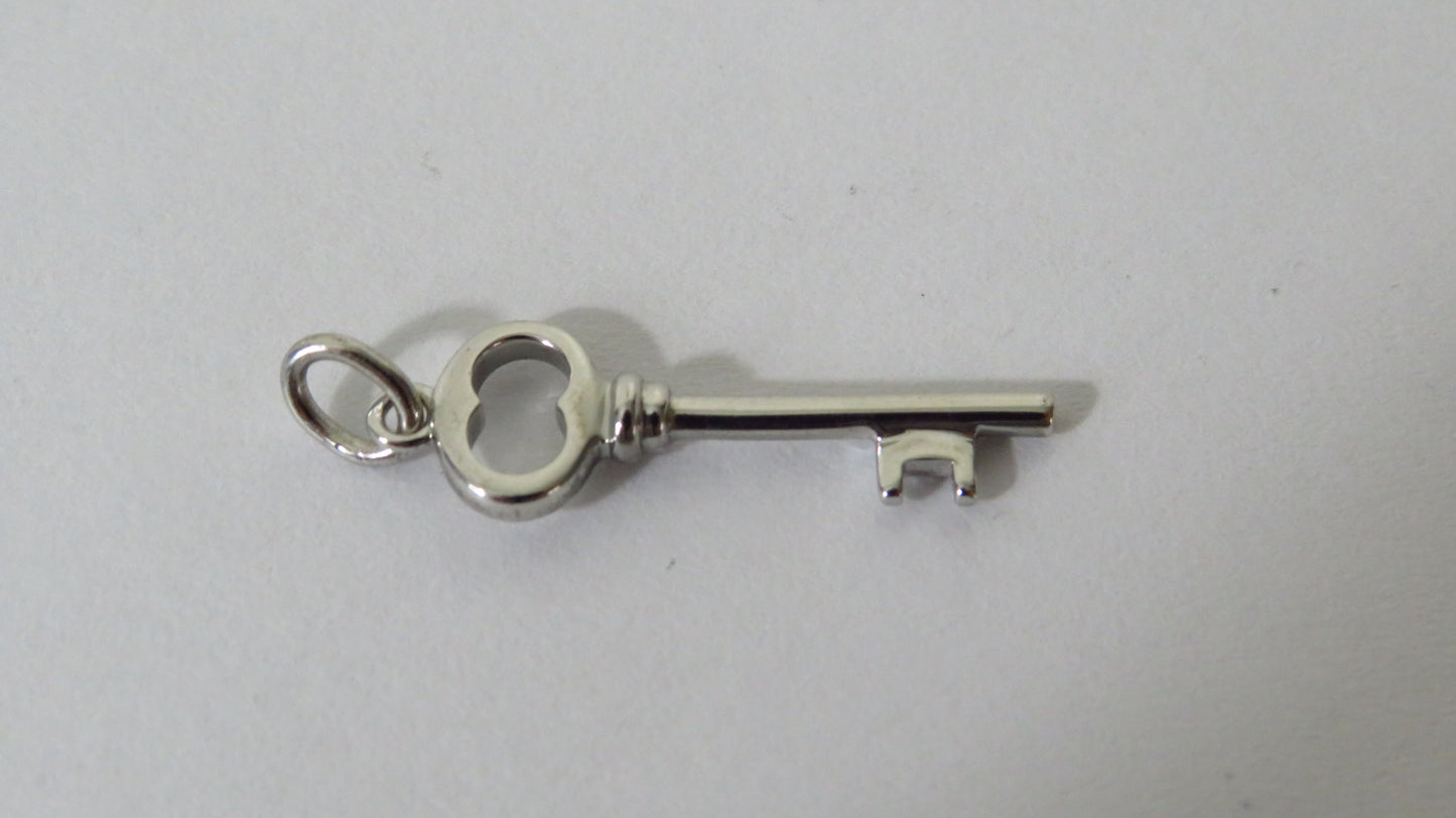 Tiffany & Co. Tiny Sterling Key Charm!