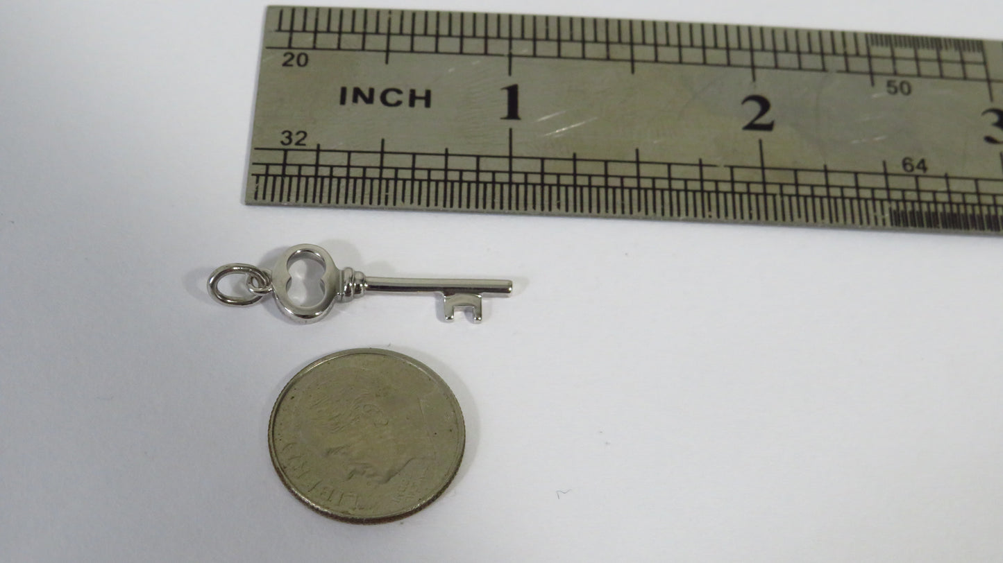 Tiffany & Co. Tiny Sterling Key Charm!