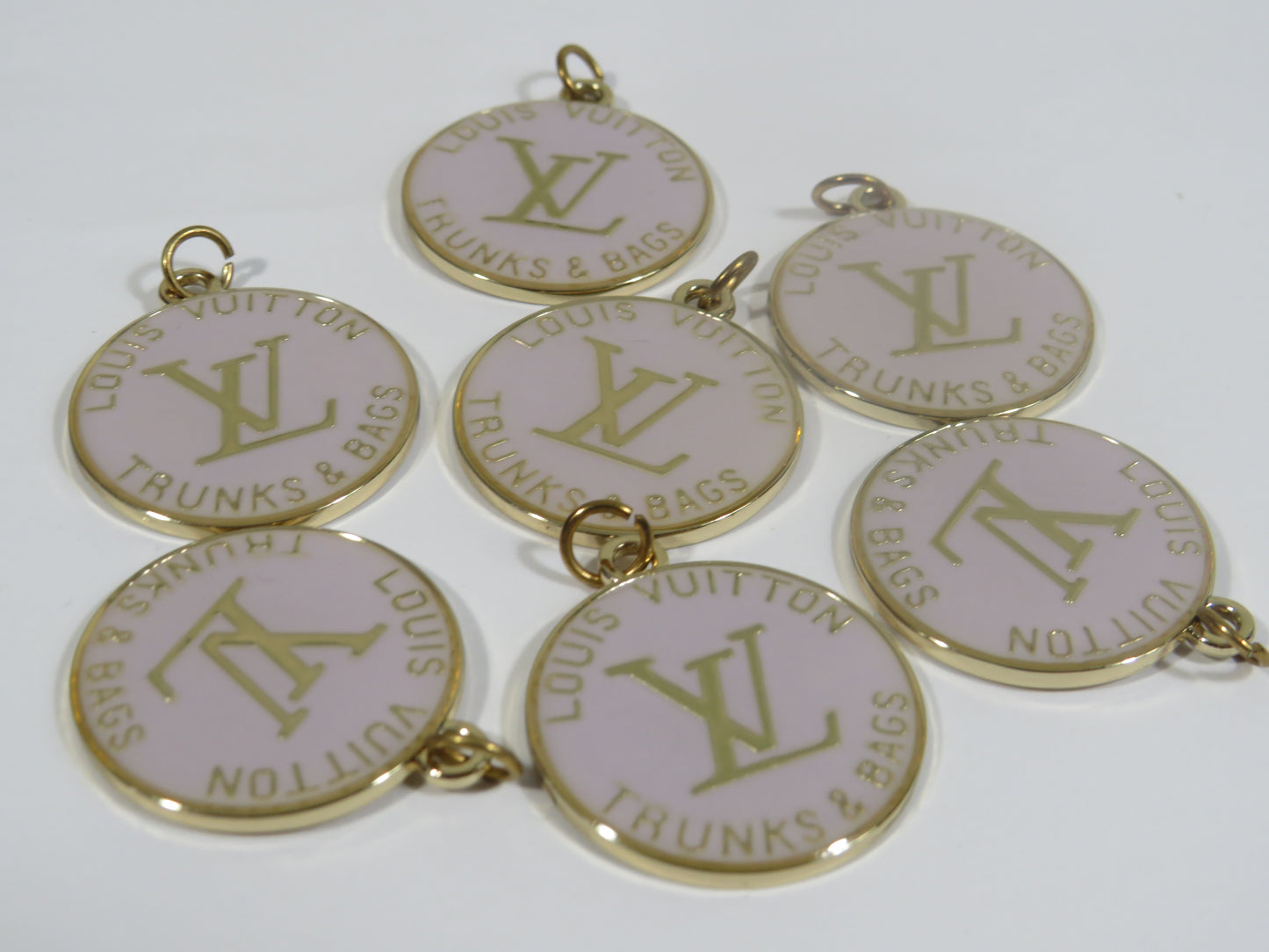 Scratch And Dent Louis Vuitton Bundle Of 7 Trunks And Bags Charms With Light Use!
