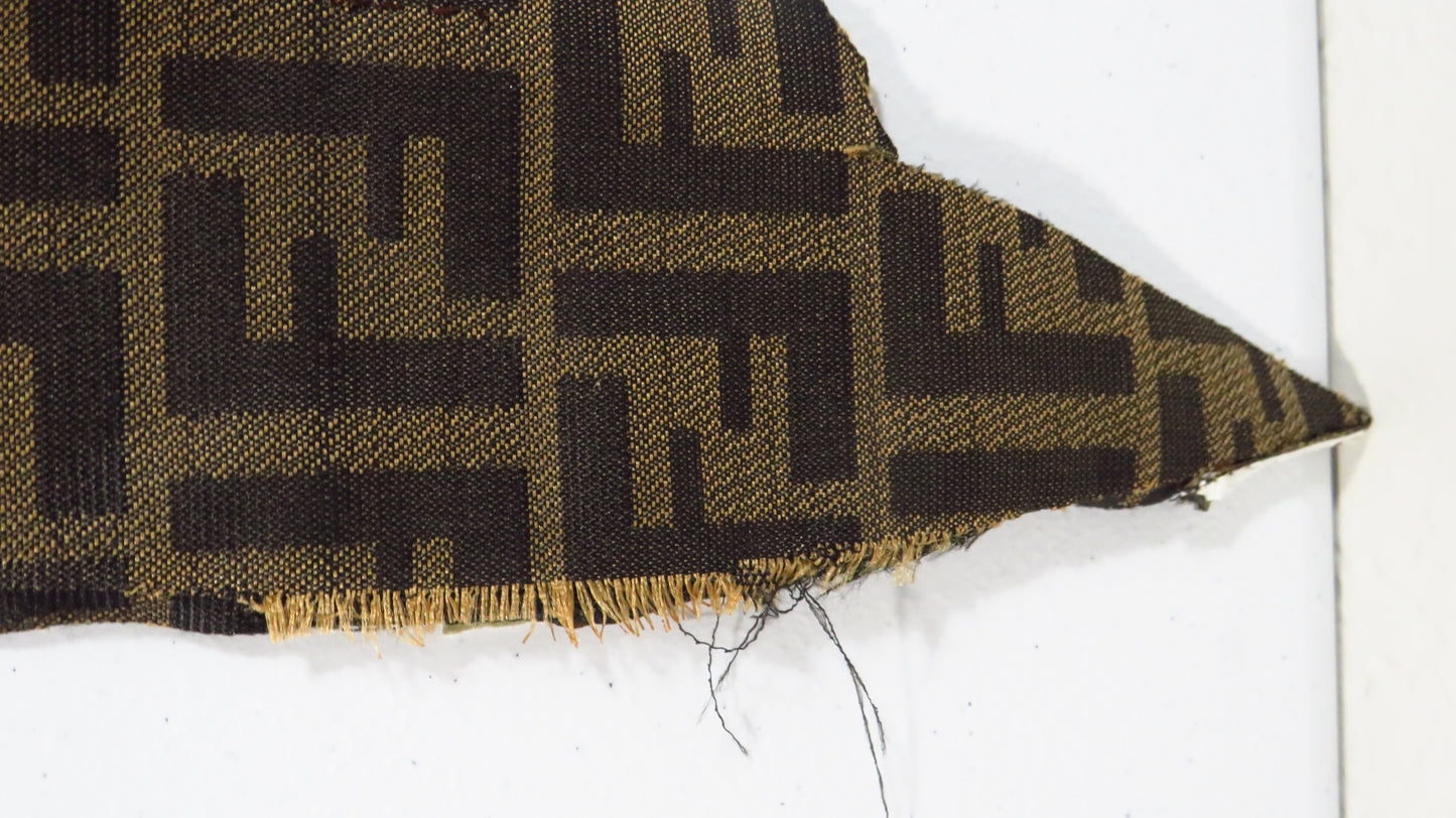 Fendi Handbag Fabric Skin Canvas Upcycle For Repair DIY Projects!