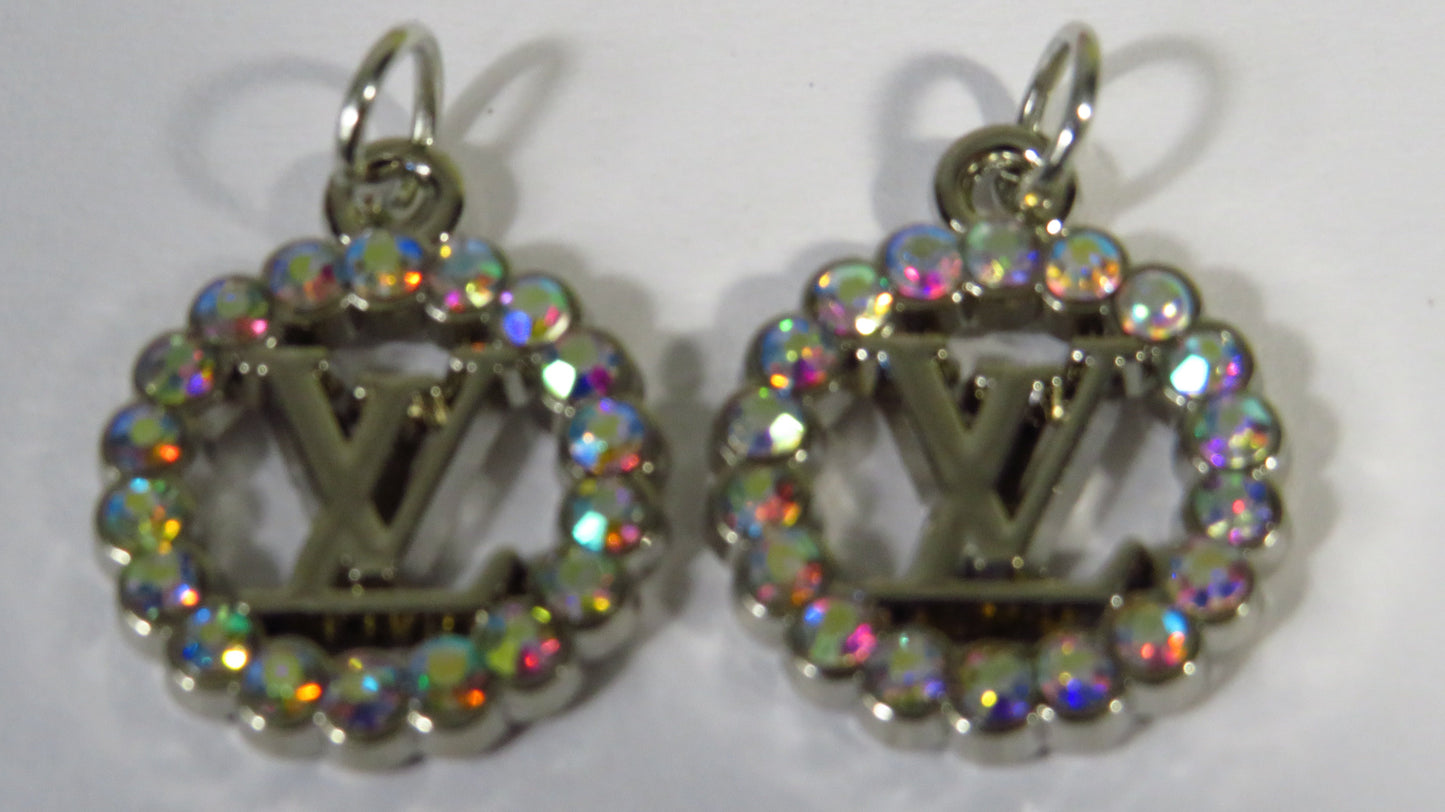 Pair Of Louis Vuitton silver charms!