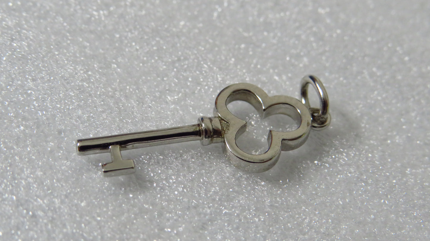 Tiffany Co Mini Sterling Key Charm!