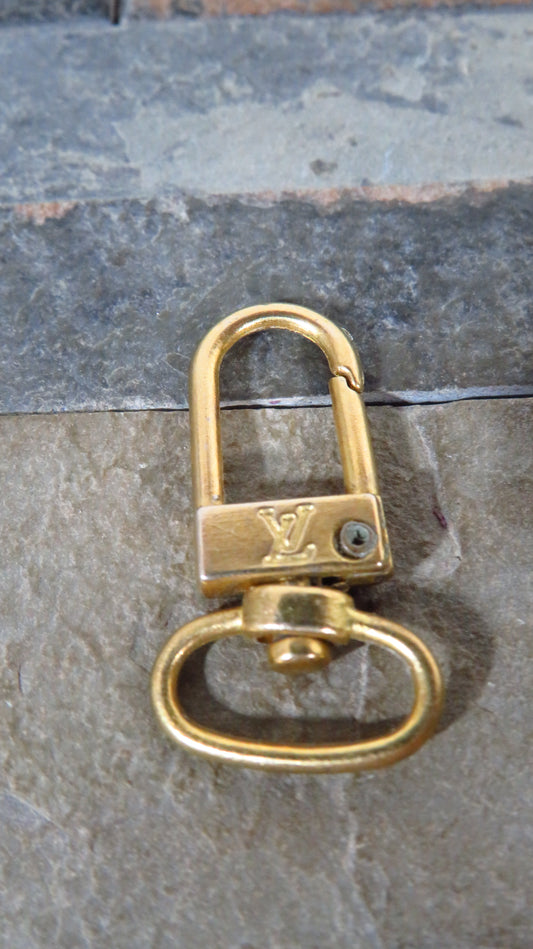 Mini Louis Vuitton Swivel Clasp For Handbag Charms Or Straps!