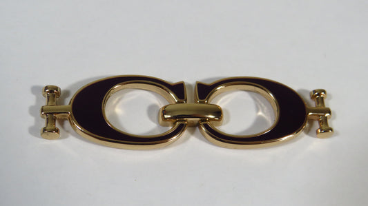 Coach Authentic Shoe Latch For DIY Jewelry Making Or Shoe Repair!