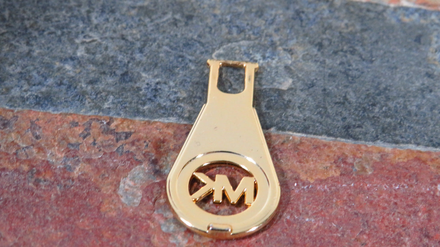 MK Michael Kors Gold Zipper Repair Replace Handbag Wallet!