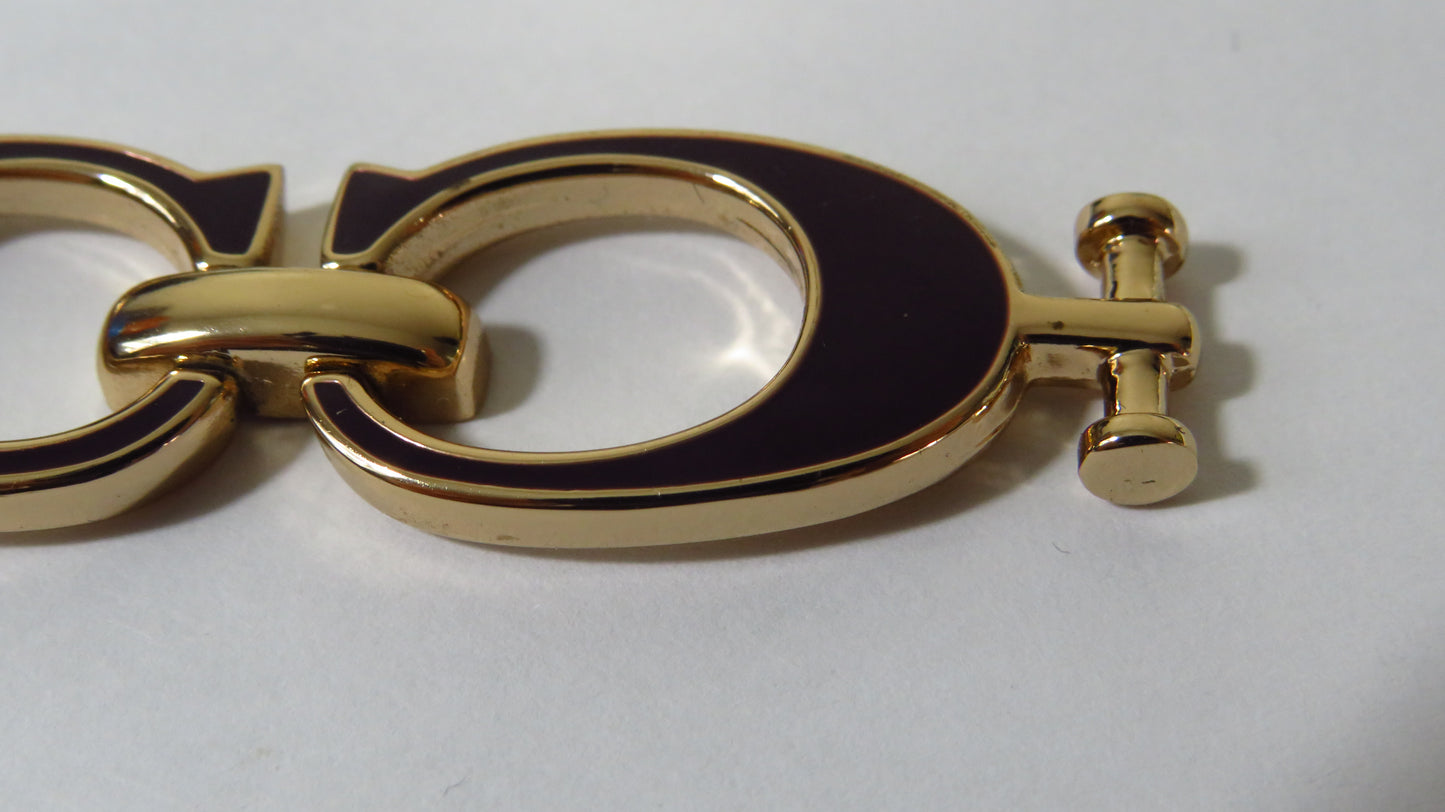 Coach Authentic Shoe Latch For DIY Jewelry Making Or Shoe Repair!