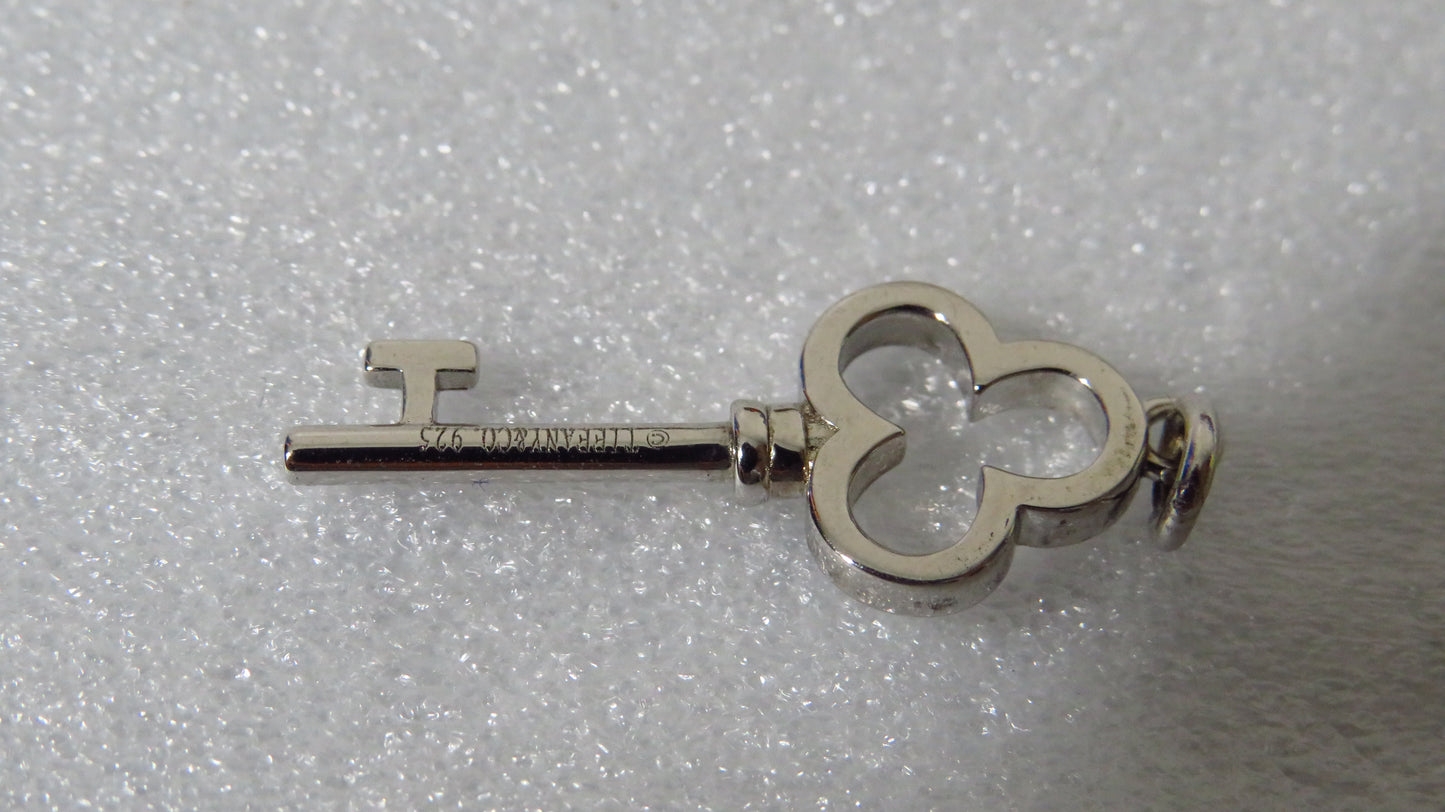 Tiffany Co Mini Sterling Key Charm!
