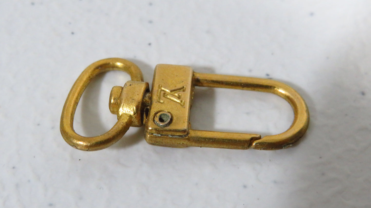 Mini Louis Vuitton Swivel Clasp For Handbag Charms Or Straps!