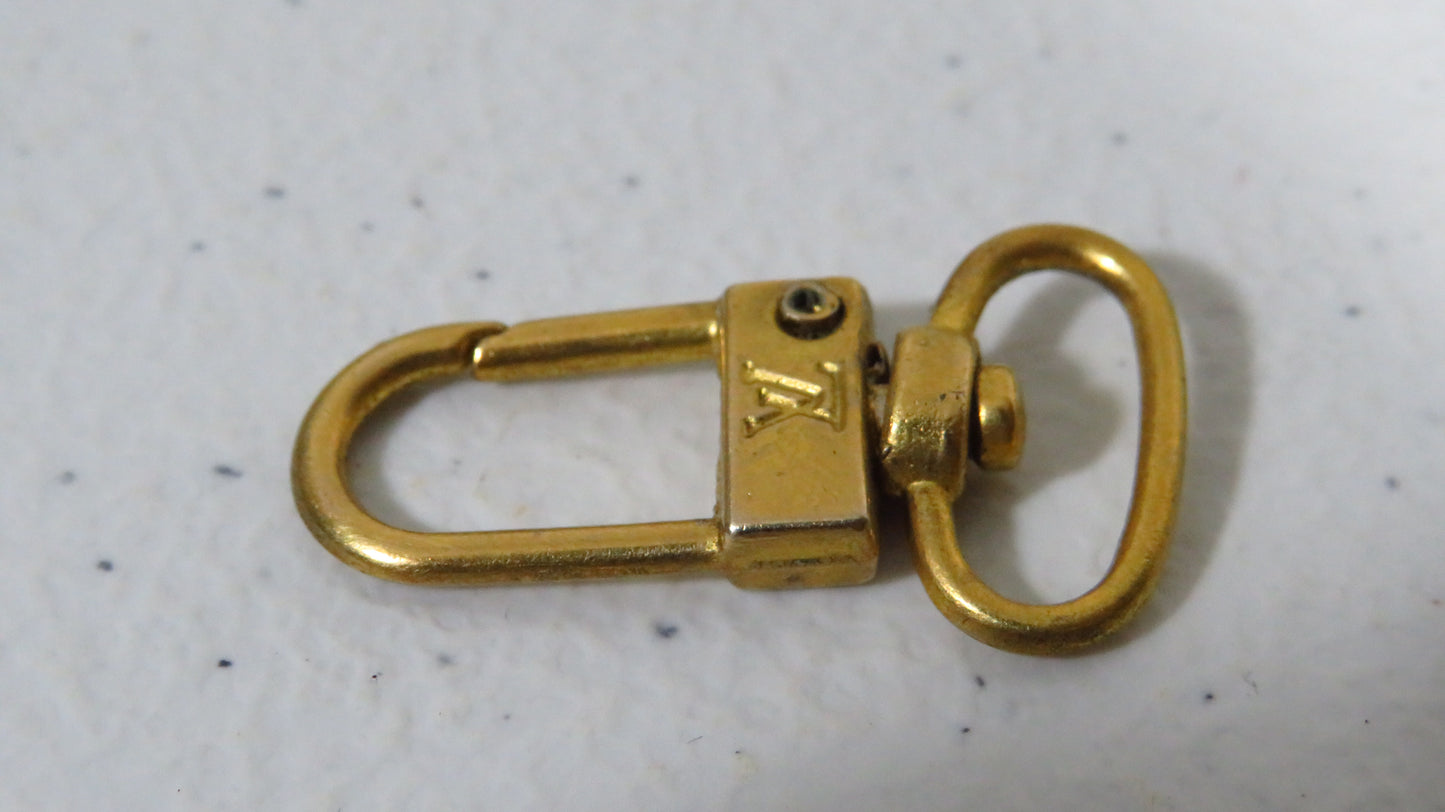 Mini Louis Vuitton Swivel Clasp For Handbag Charms Or Straps!