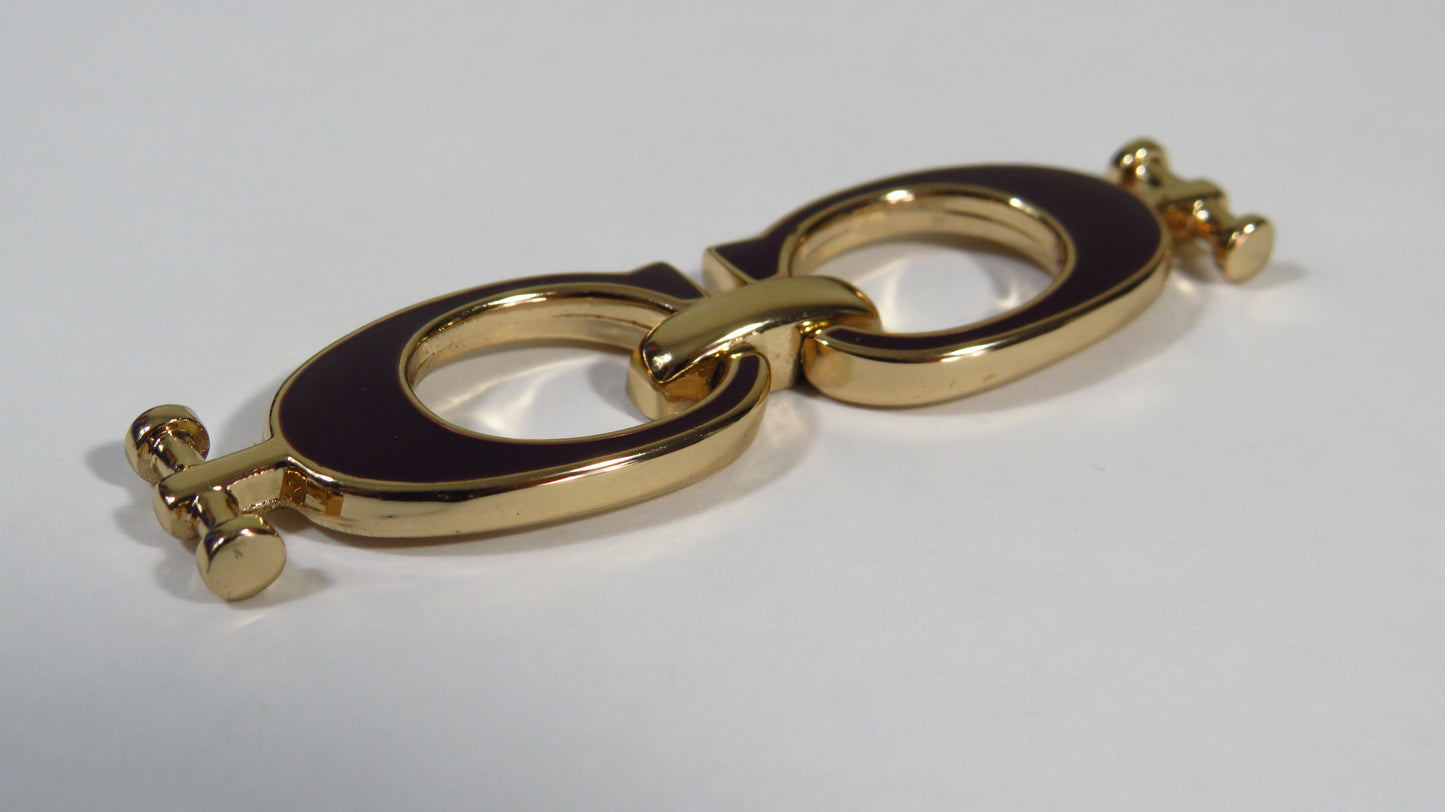 Coach Authentic Shoe Latch For DIY Jewelry Making Or Shoe Repair!