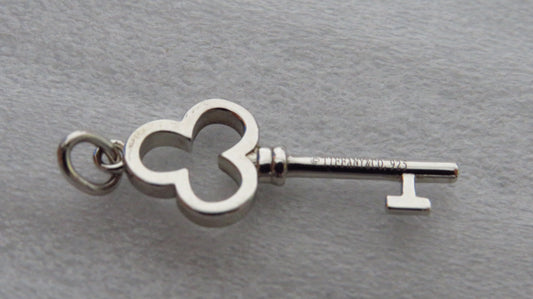 Tiffany mini key charm