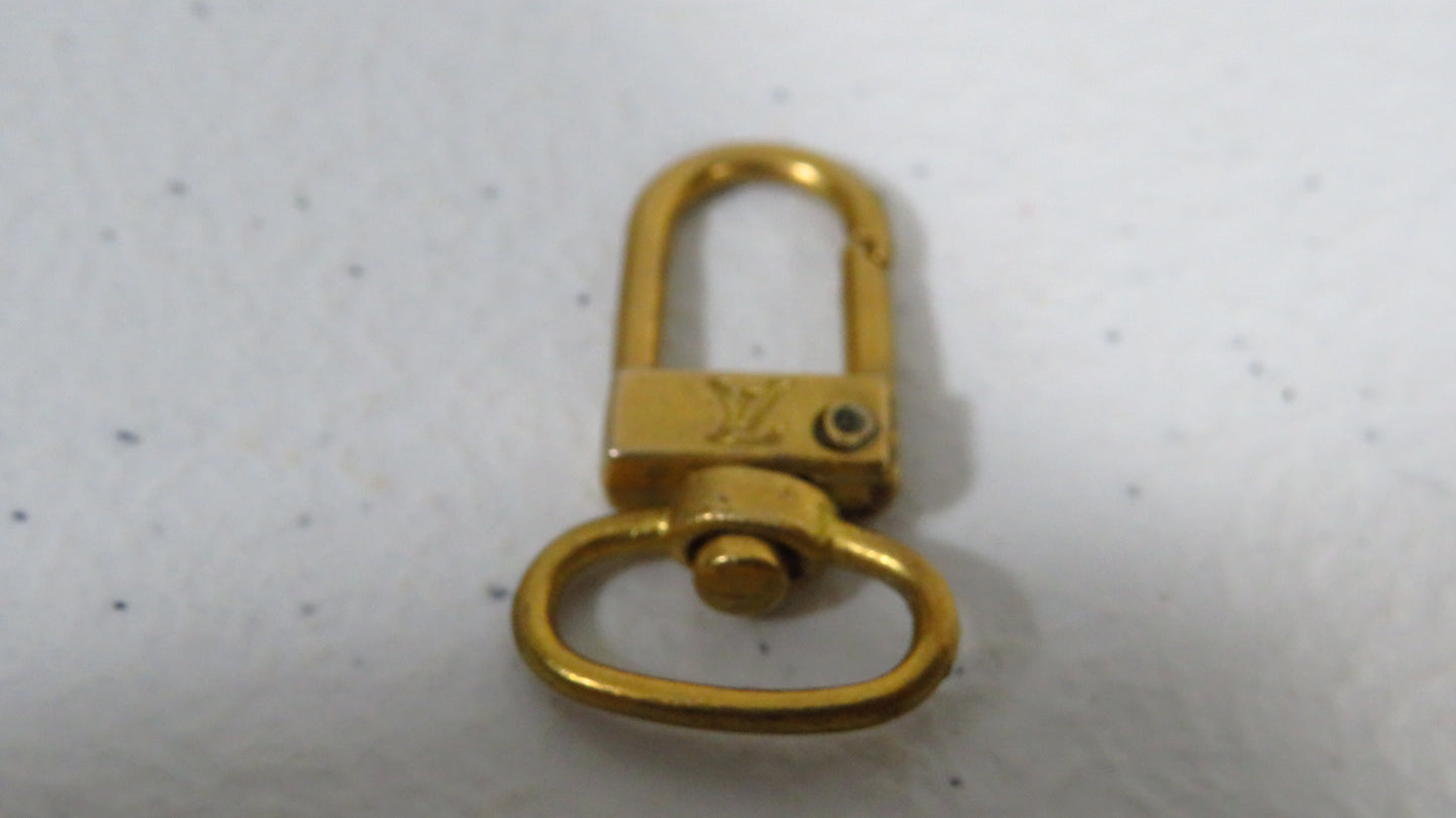 Mini Louis Vuitton Swivel Clasp For Handbag Charms Or Straps!