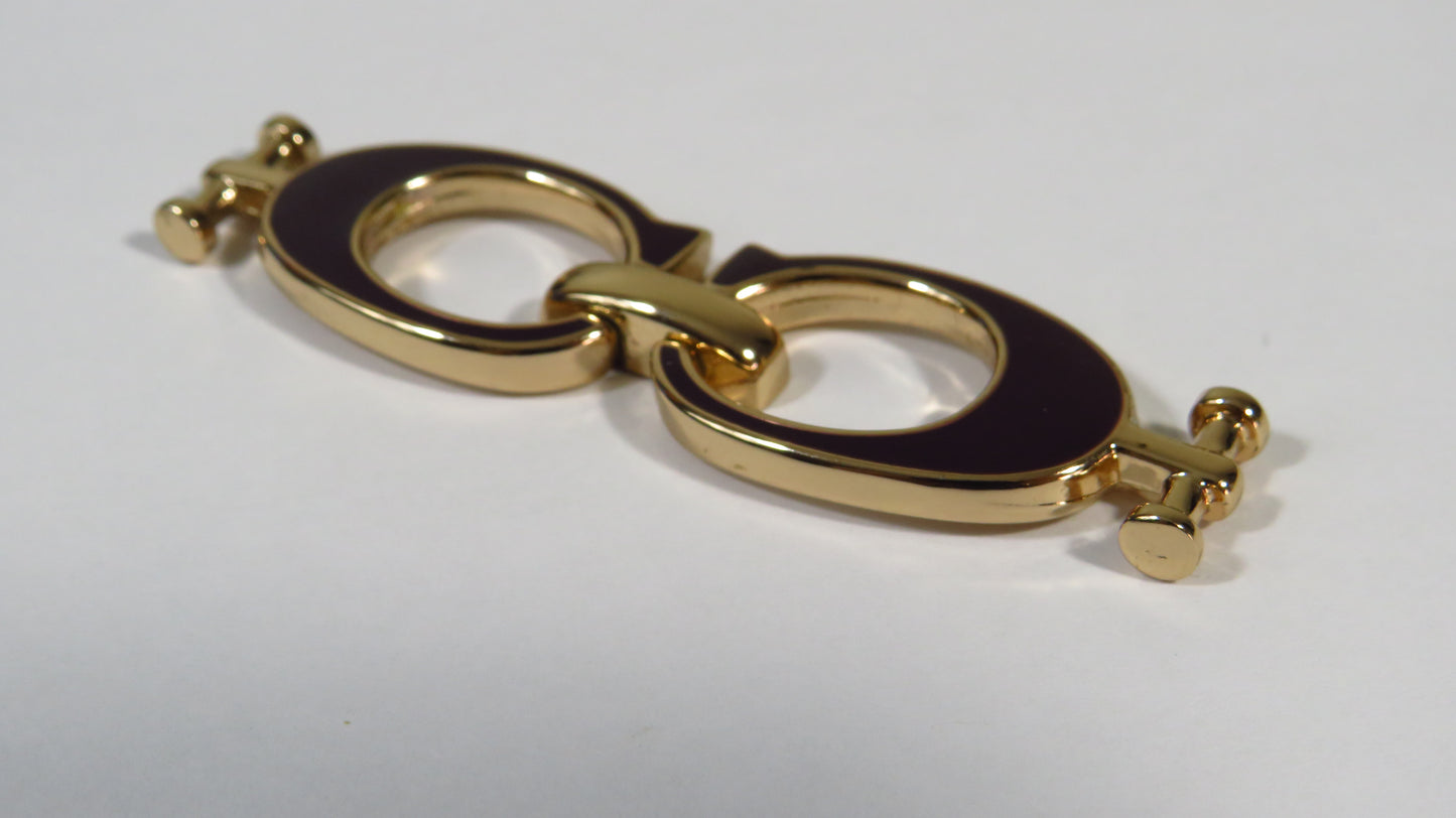 Coach Authentic Shoe Latch For DIY Jewelry Making Or Shoe Repair!