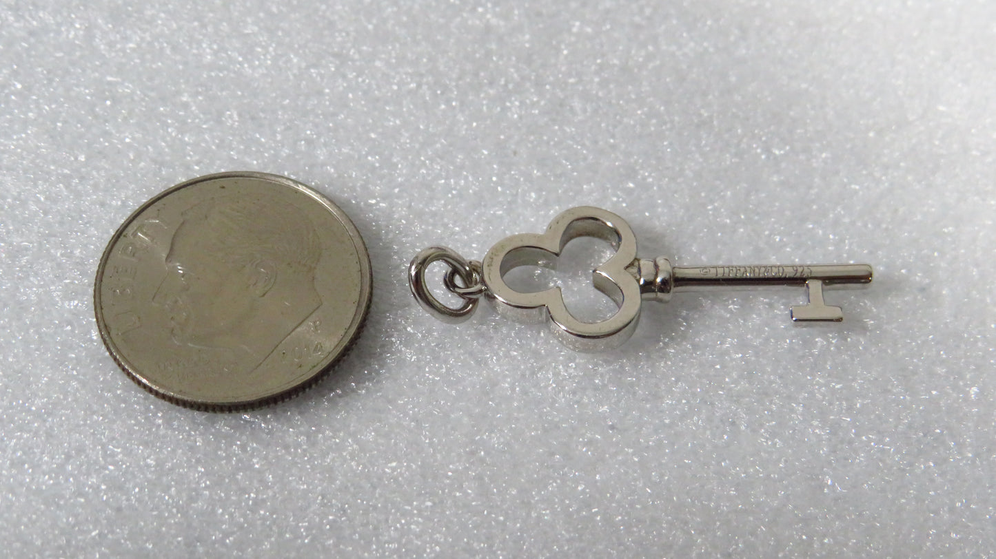 Tiffany Co Mini Sterling Key Charm!