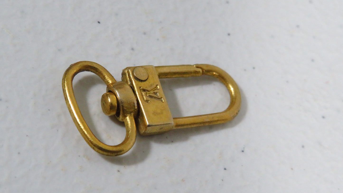 Mini Louis Vuitton Swivel Clasp For Handbag Charms Or Straps!