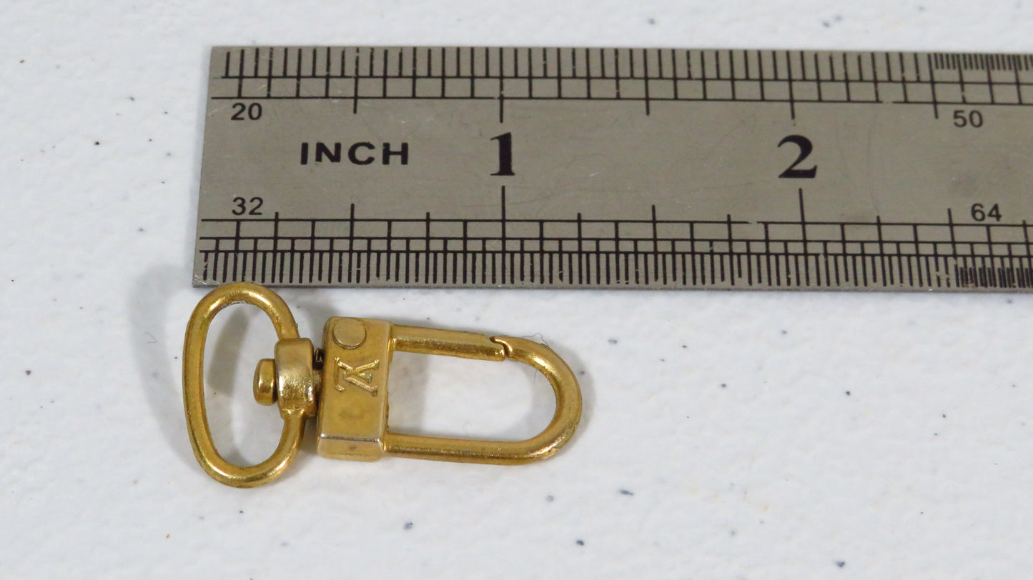 Mini Louis Vuitton Swivel Clasp For Handbag Charms Or Straps!