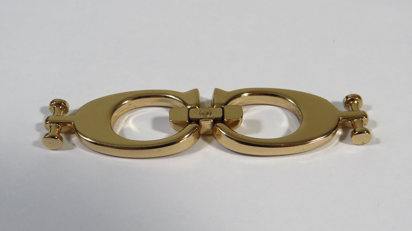 Coach Authentic Shoe Latch For DIY Jewelry Making Or Shoe Repair!