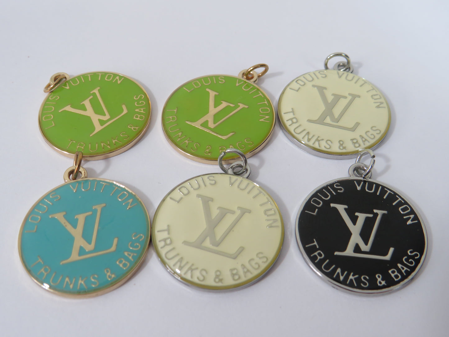 Wholesale Bundle Of 6 Louis Vuitton Trunks Bags Charm Zipper Pulls Minor Use!
