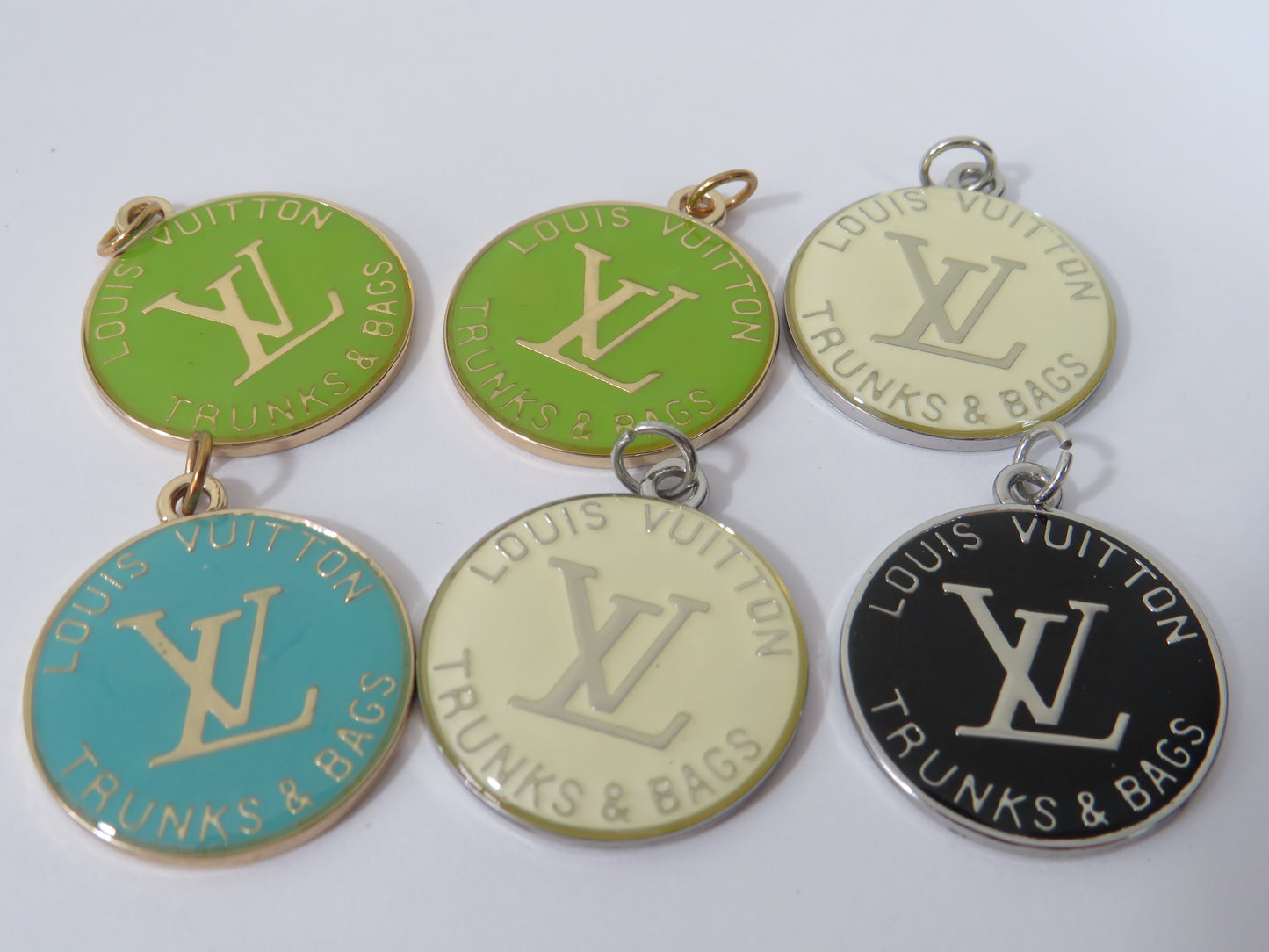 Wholesale Bundle Of 6 Louis Vuitton Trunks Bags Charm Zipper Pulls Minor Use!