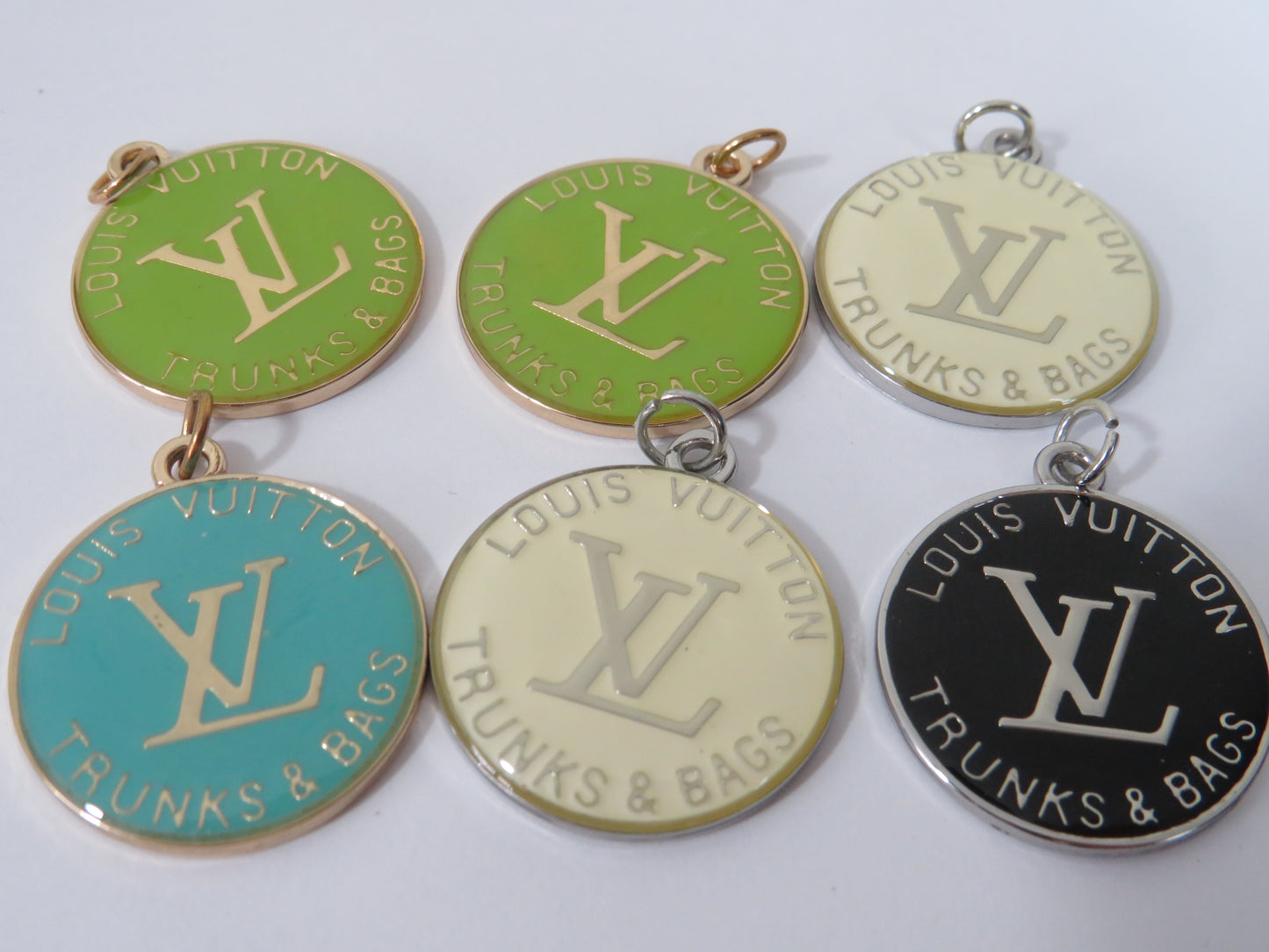 Wholesale Bundle Of 6 Louis Vuitton Trunks Bags Charm Zipper Pulls Minor Use!