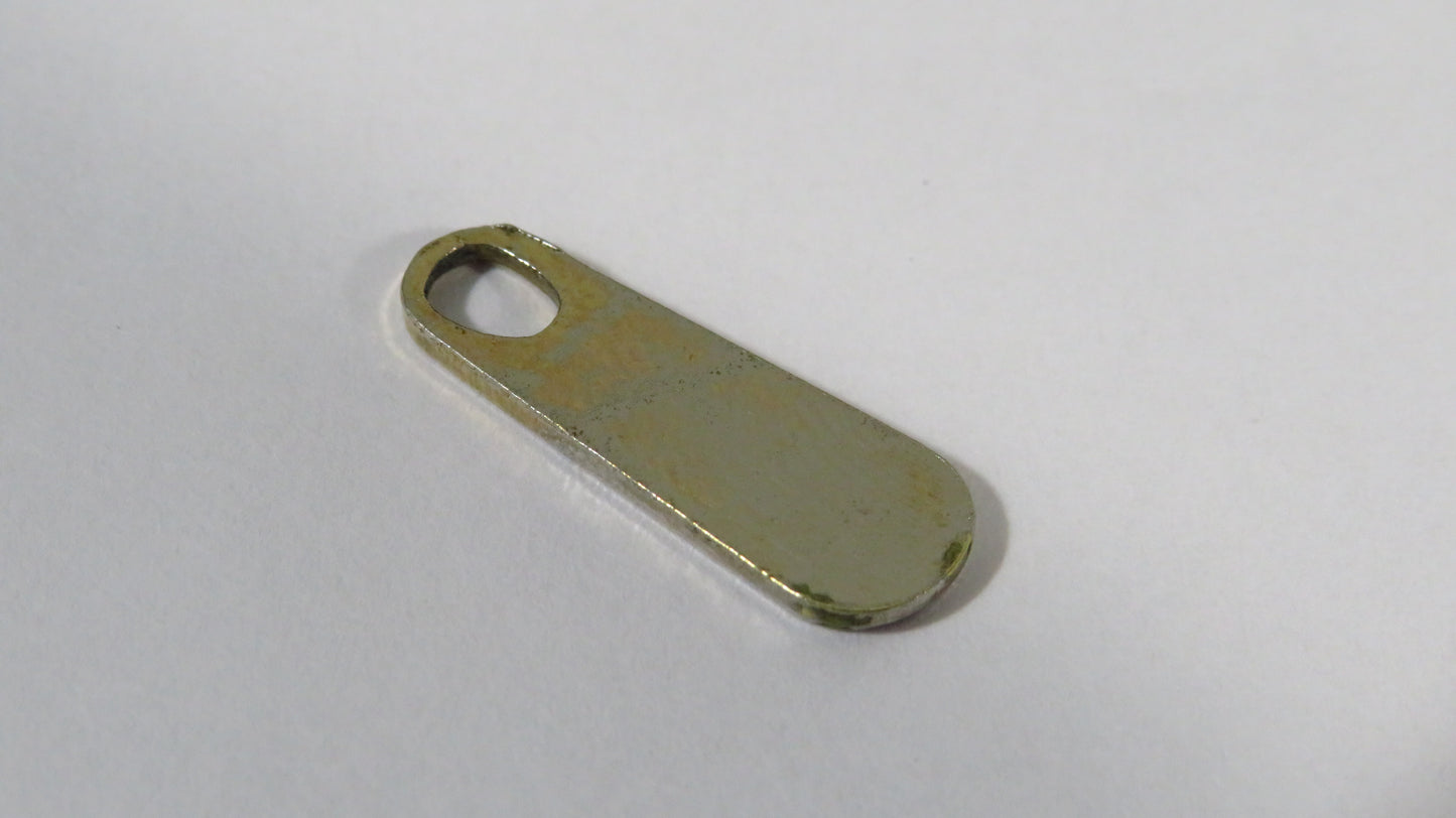 Vintage 80's Old Chanel Handbag Pocket Zipper!