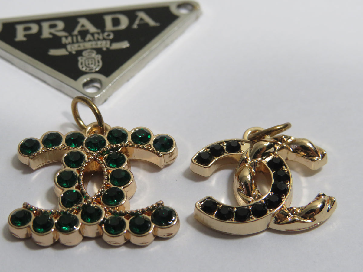 Lot Of Designer Charms Scratch And Dent Wholesale Bundle CC Prada 4 Charms!