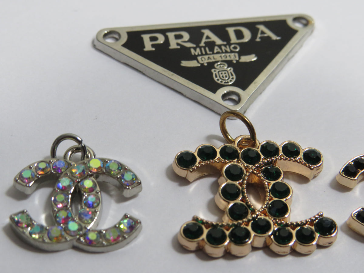 Lot Of Designer Charms Scratch And Dent Wholesale Bundle CC Prada 4 Charms!