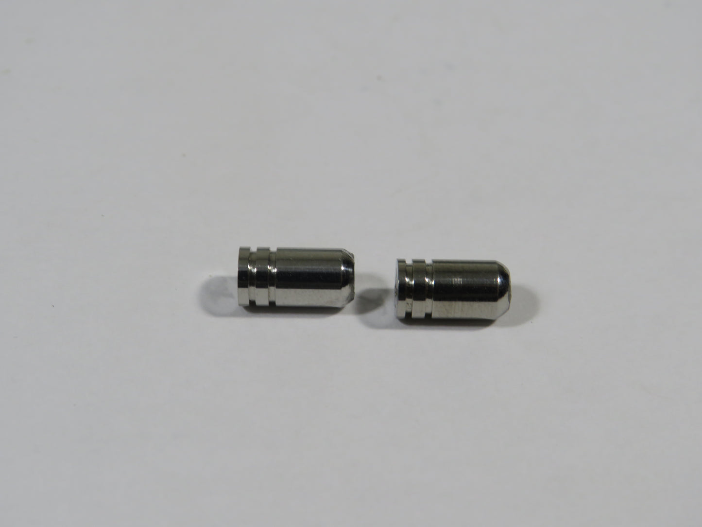 Bundle Of 2 Louis Vuitton Steel End Cap Engraved Tips Upcycled From A Fabric Bracelet Repair Replace!