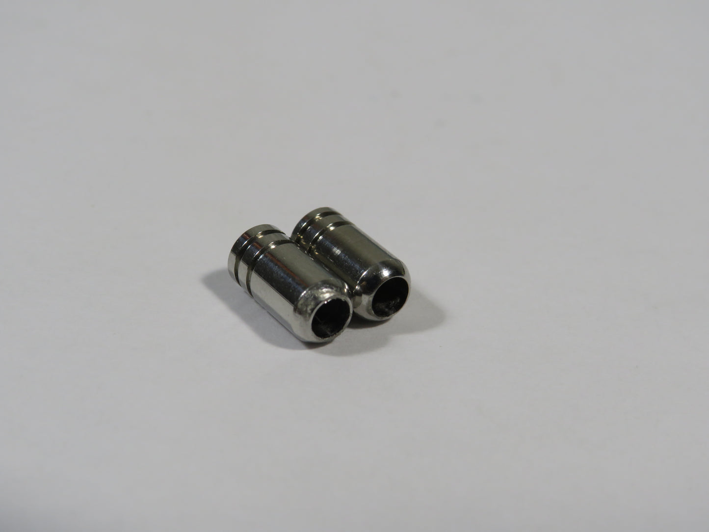 Bundle Of 2 Louis Vuitton Steel End Cap Engraved Tips Upcycled From A Fabric Bracelet Repair Replace!