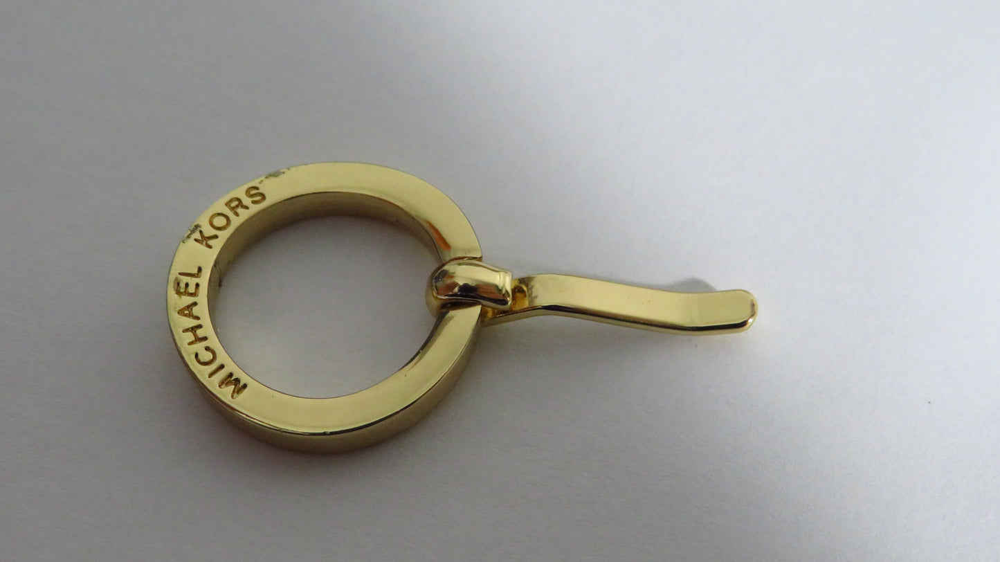 Michael Kors Engraved Brass Shoe Latches For Repairs Or DIY Jewelry / Watch Projects!