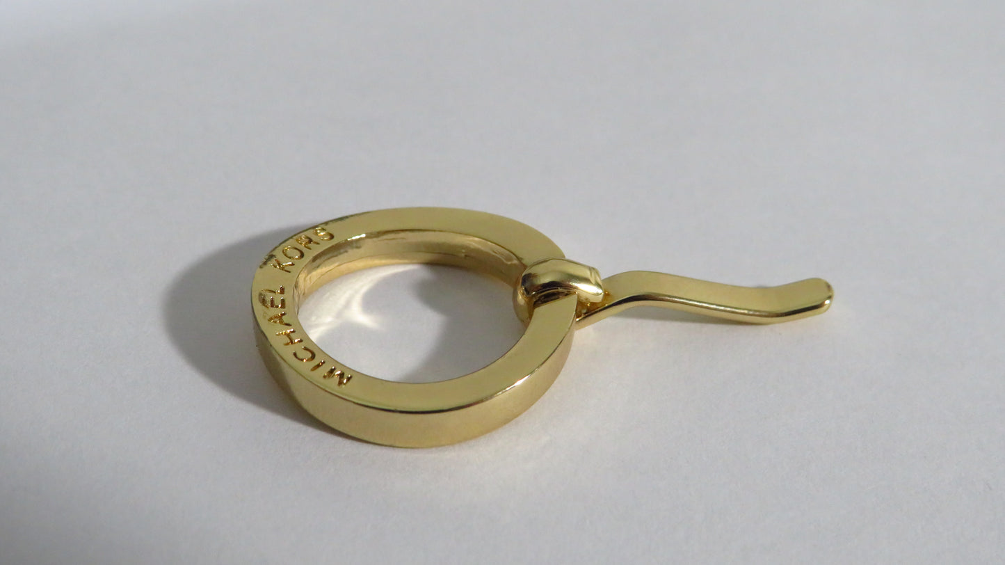 Michael Kors Engraved Brass Shoe Latches For Repairs Or DIY Jewelry / Watch Projects!