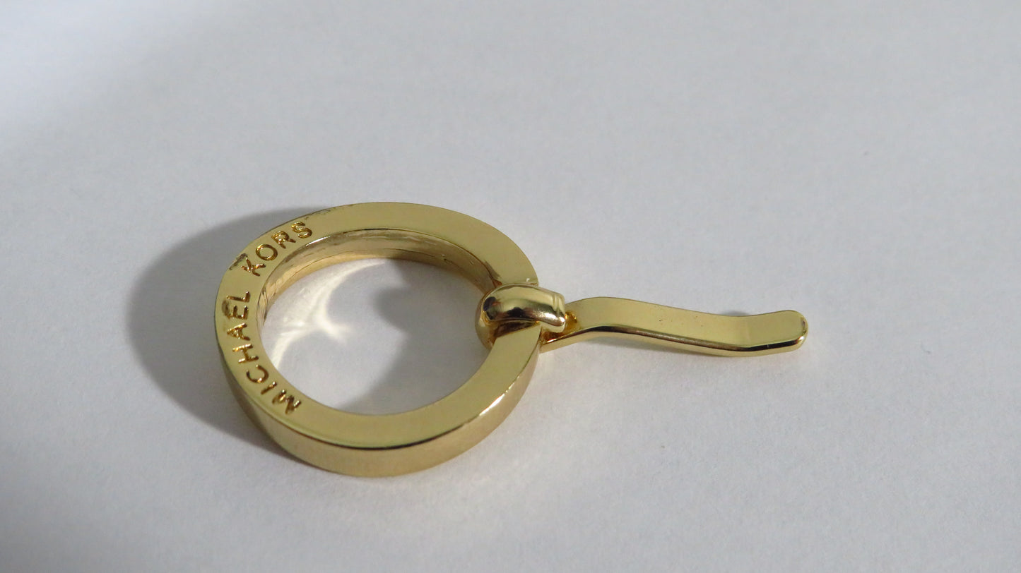 Michael Kors Engraved Brass Shoe Latches For Repairs Or DIY Jewelry / Watch Projects!