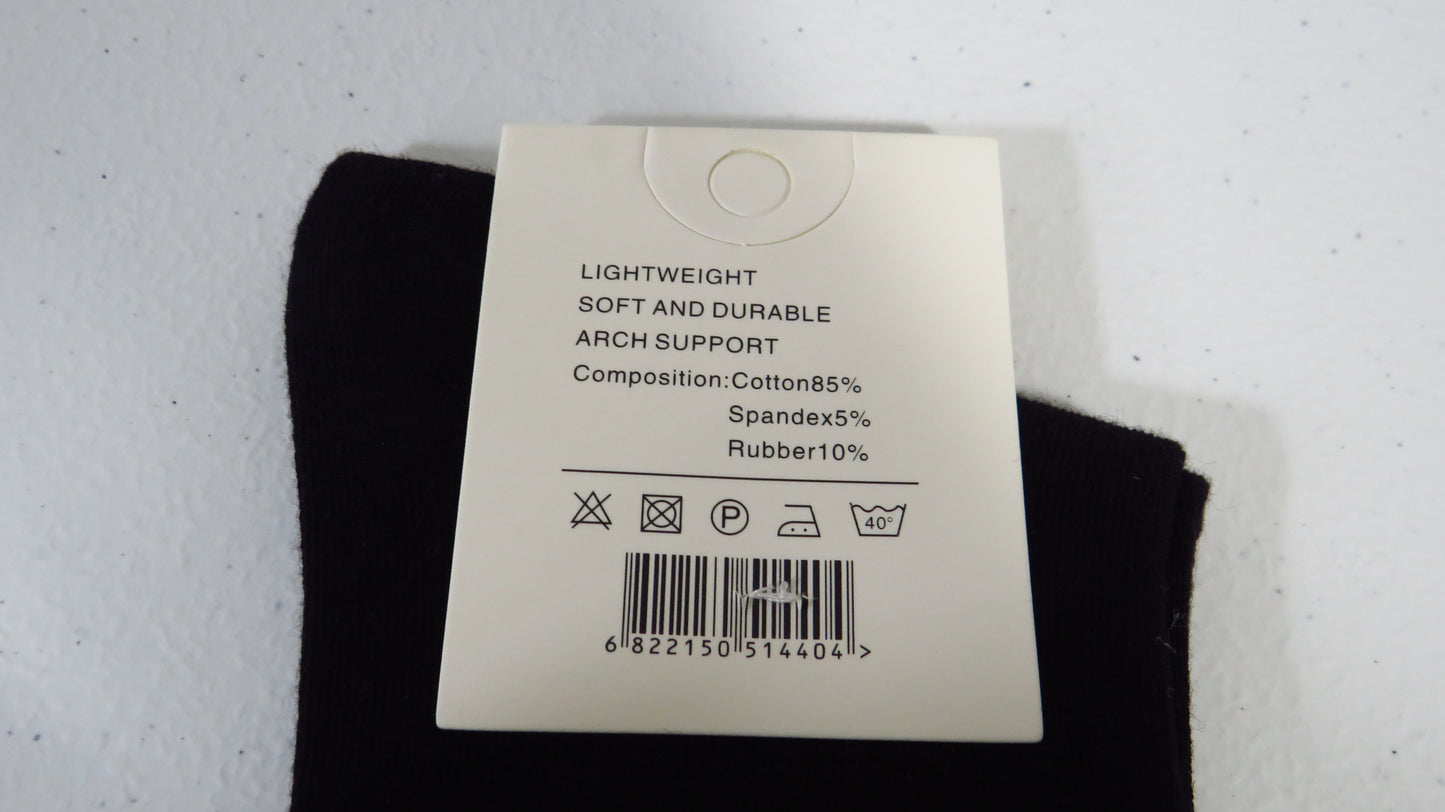 Gucci The North Face Women's Black Ribbed Knit Crew Socks New!