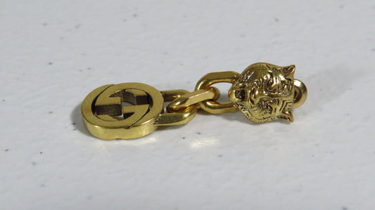 Single Lone Earring Gucci Gold Tone For Upcycle Repair DIY Projects!