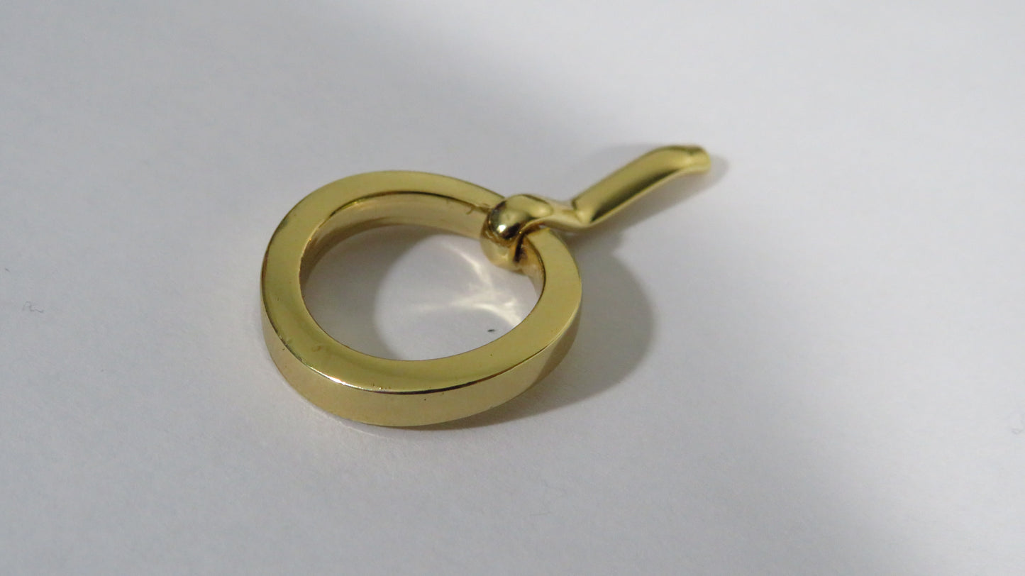 Michael Kors Engraved Brass Shoe Latches For Repairs Or DIY Jewelry / Watch Projects!