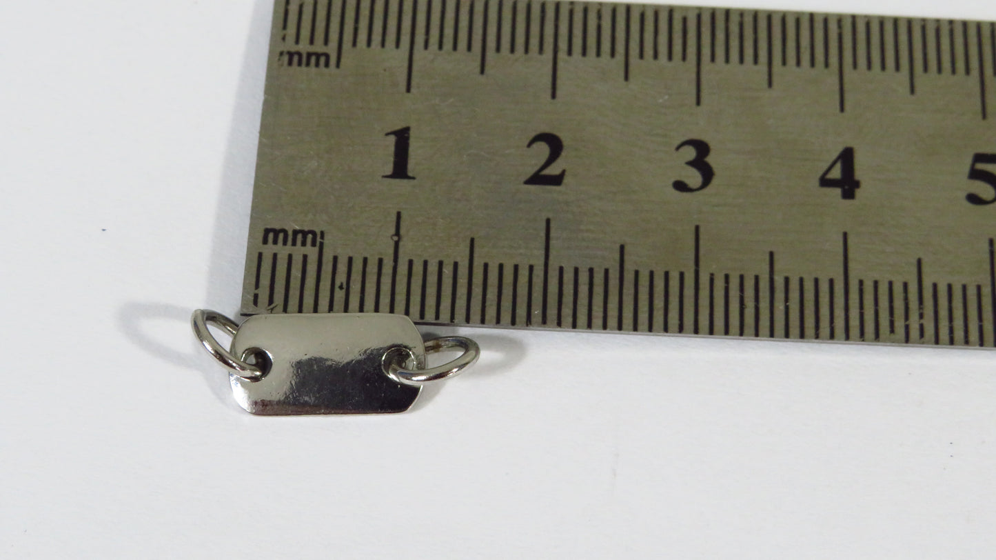 Gucci Upcycled Stamped Sterling Jewelry Tag For Repair Replace Projects!