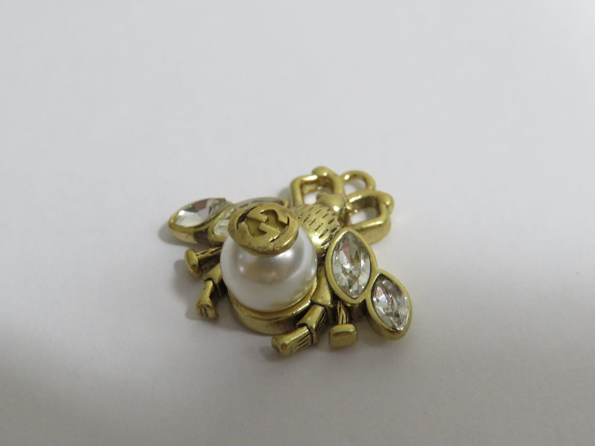 Beautiful Gucci Honey Bee Double G Charm Upcycled!